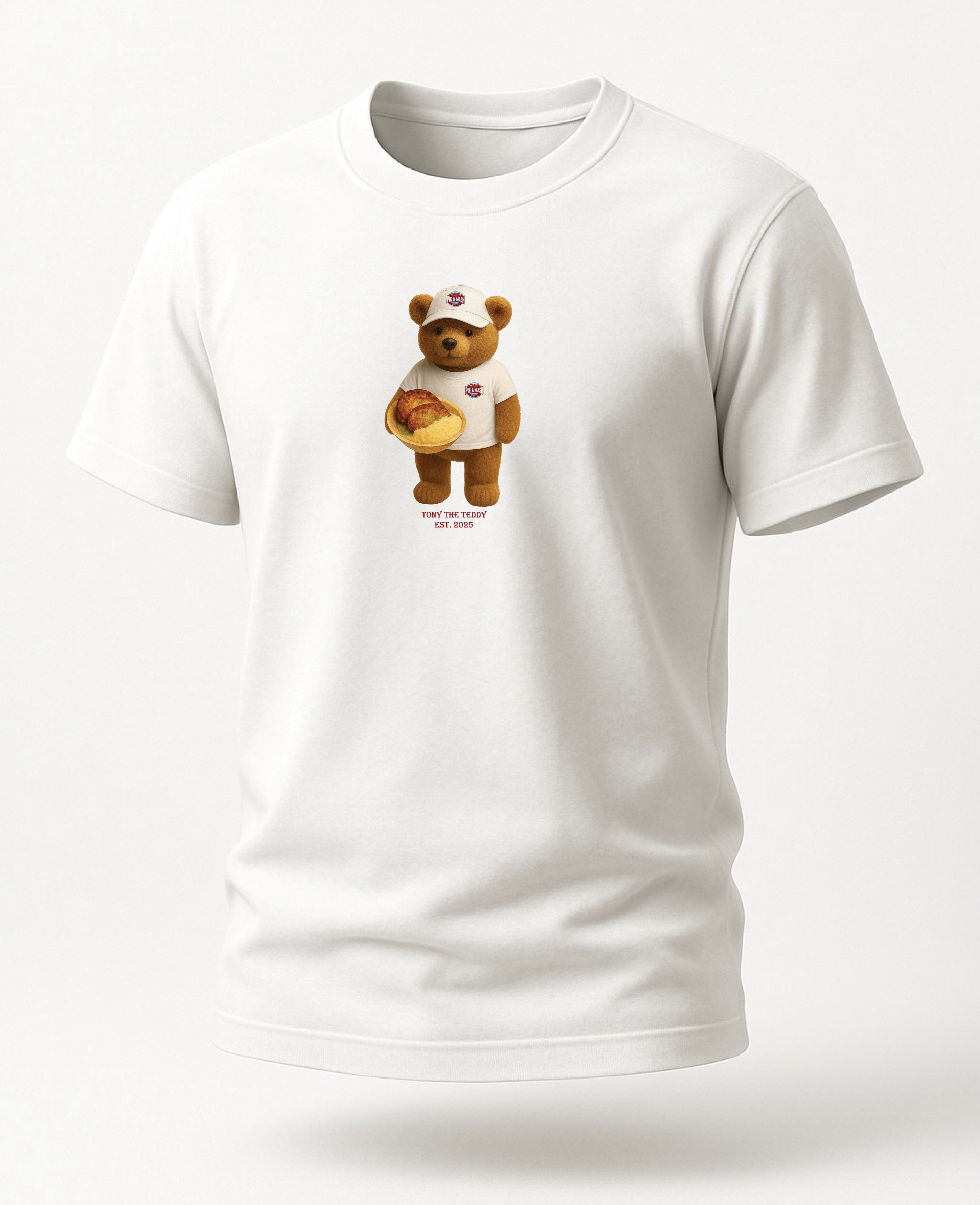 Tony Pie & Mash - Bear Claret Blue