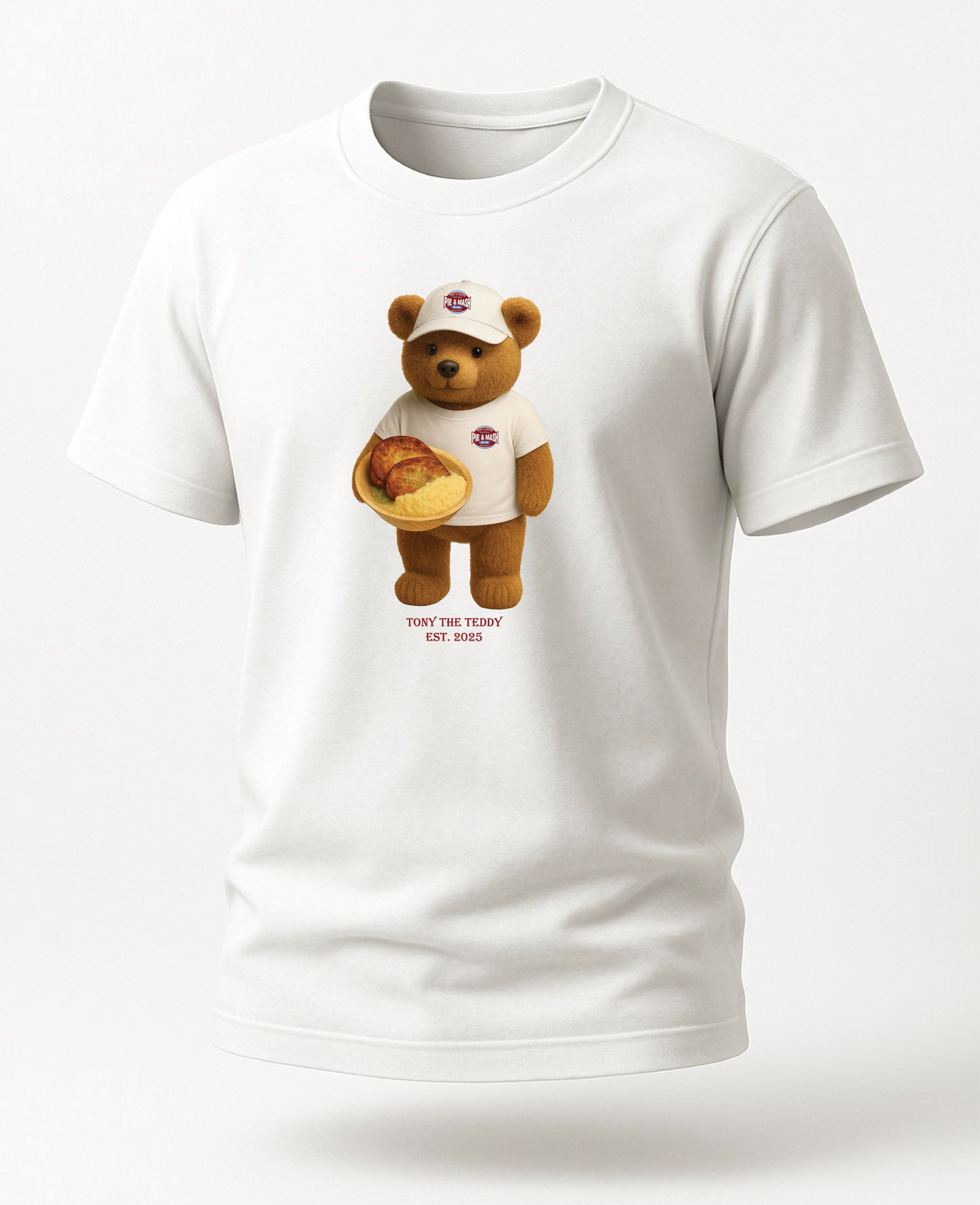 Tony Pie & Mash - Big Bear Uniform Claret